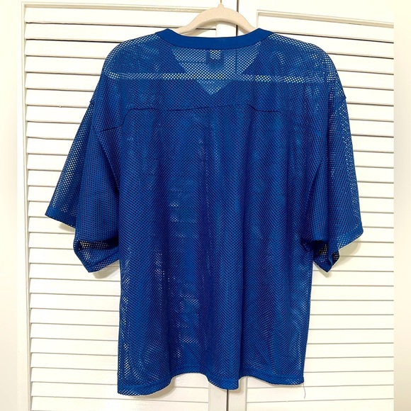 iforce blue mesh net Sports Jersey Tee Shirt Vintage unisex size 2XL youth - Picture 2 of 9